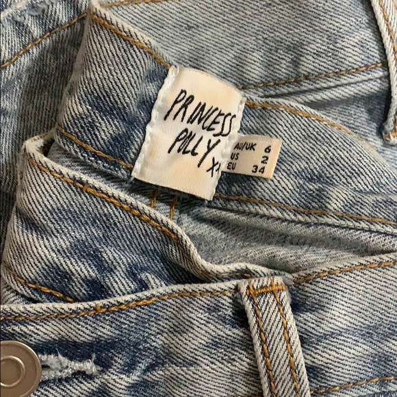 Princess Polly Criss Cross Jeans - Picture 7 of 7